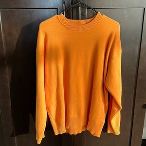 Zara Orange Large Sweater